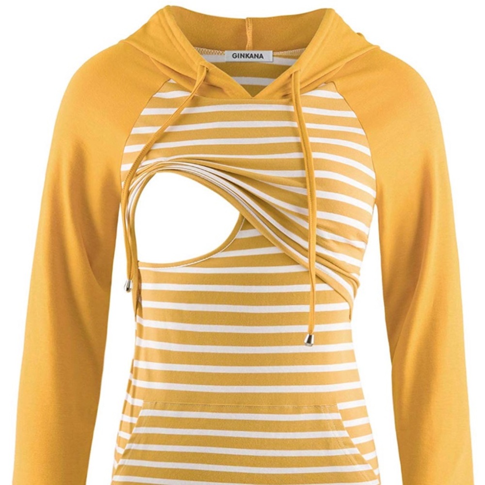 Ginkana long sleeve nursing hoodie